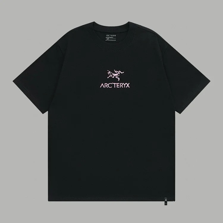 Ar print short sleeve t-shirt