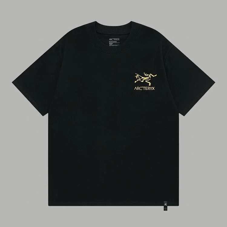 Ar print short sleeve t-shirt