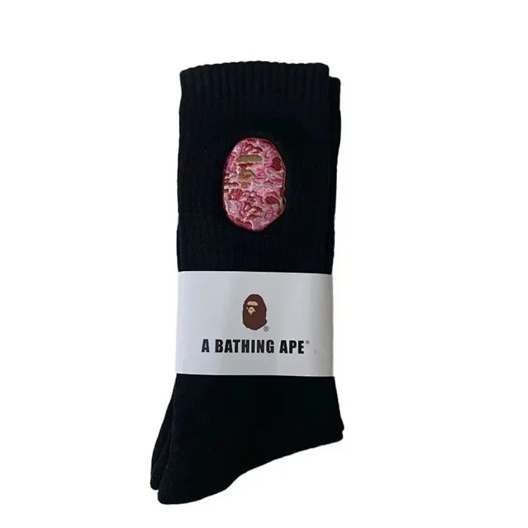 BAPE high-top cotton socks