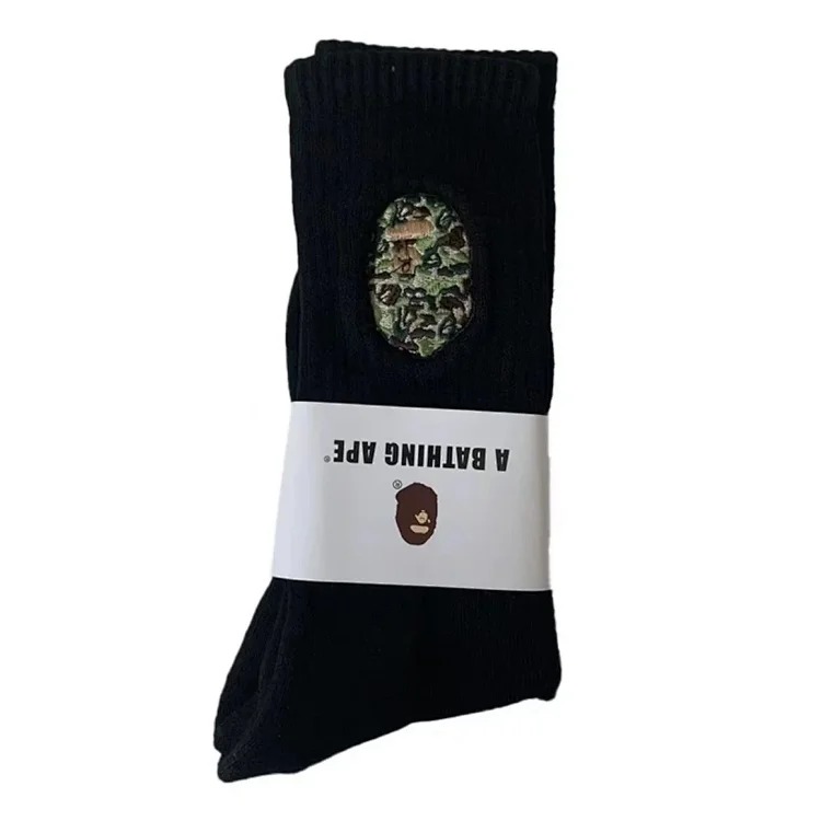 BAPE high-top cotton socks