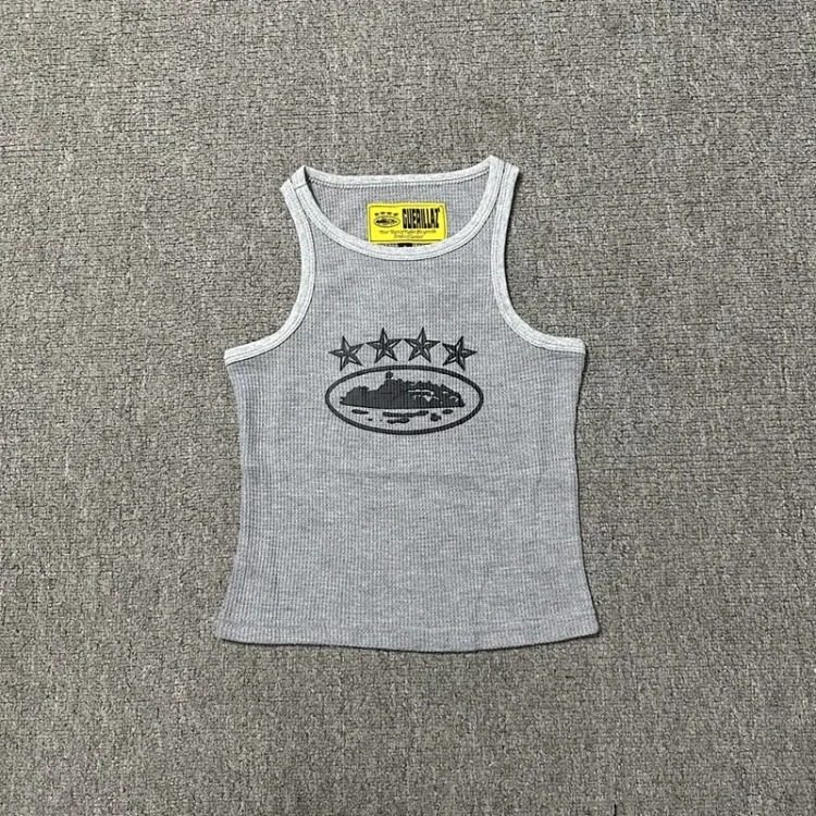 CORTEIZ high street summer loose casual vest for men and women image 3