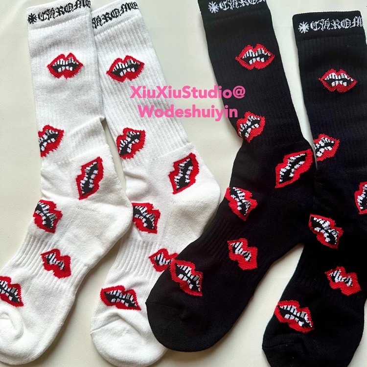 Chrome Hearts high-top cotton trendy socks