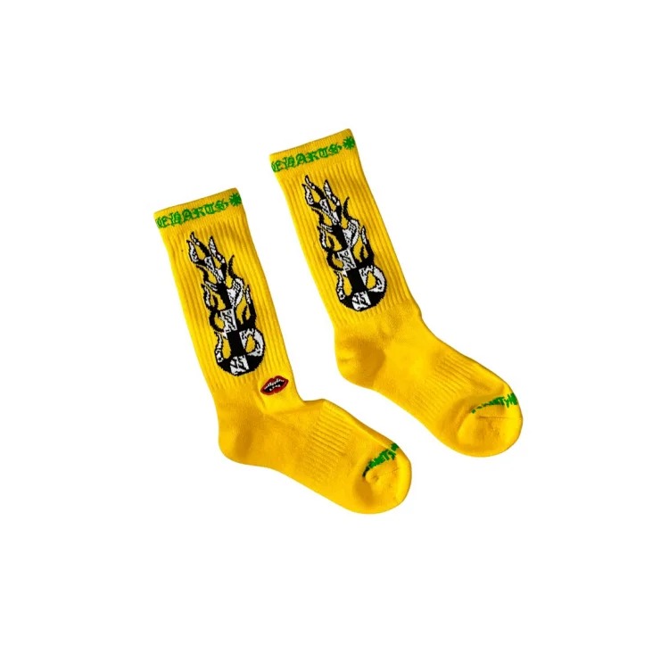 Chrome Hearts high-top cotton trendy socks