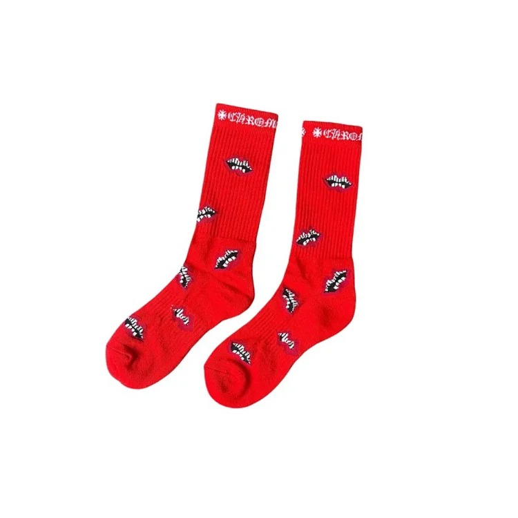 Chrome Hearts high-top cotton trendy socks