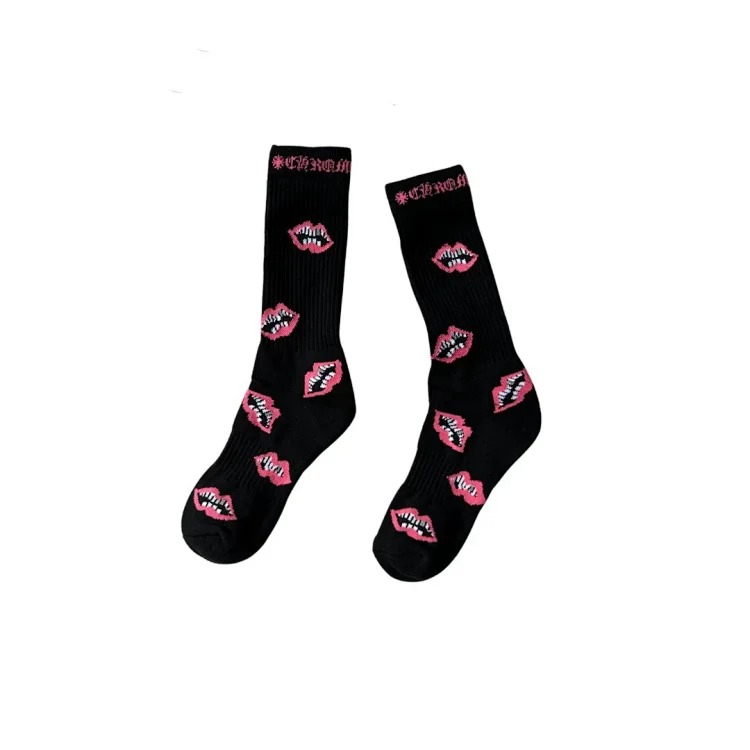 Chrome Hearts high-top cotton trendy socks