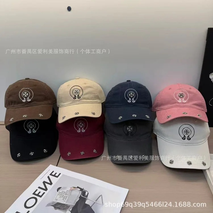 New hat women's face-showing small baseball cap outdoor fashion casual peaked hat sunshade baseball cap for men and women