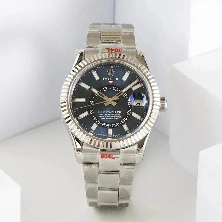 Steel strap waterproof luminous steel strap watch image 2