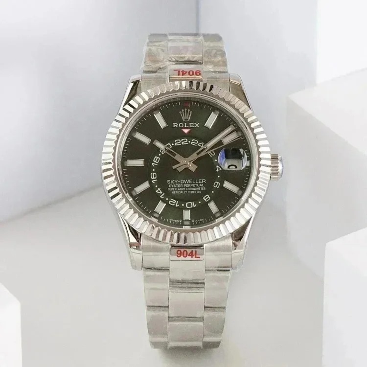 Steel strap waterproof luminous steel strap watch image 3