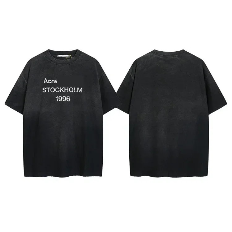 Acne Studios 1996 Washed Distressed Short-Sleeve
