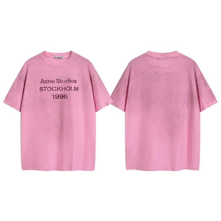 Acne Studios 1996 Washed Distressed Short-Sleeve