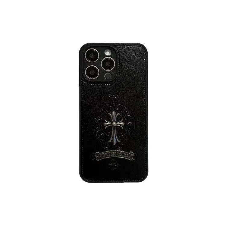 Trendy applicable Apple 15/16promax mobile phone case Apple 16pro three-dimensional cross personalized style