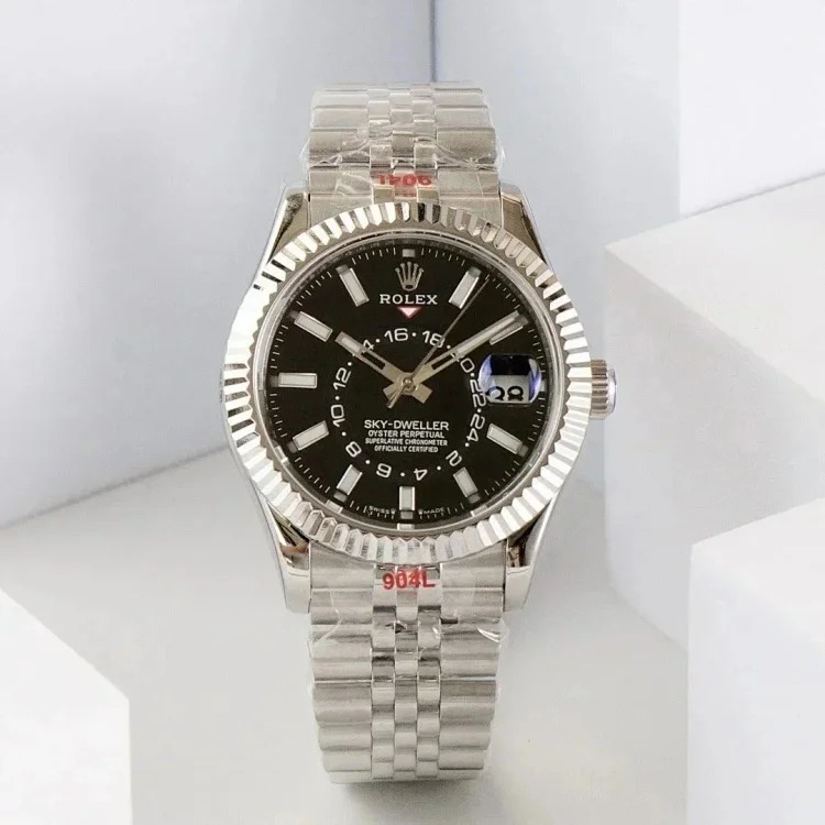 Mechanical watch waterproof luminous watch image 4