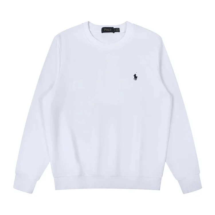 Ralph Lauren down long-sleeved sweatshirt men's loose casual top bottoming shirt