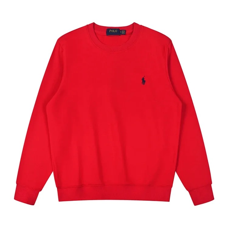 Ralph Lauren down long-sleeved sweatshirt men's loose casual top bottoming shirt