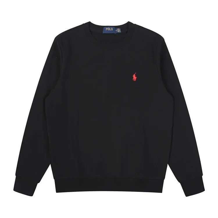 Ralph Lauren down long-sleeved sweatshirt men's loose casual top bottoming shirt