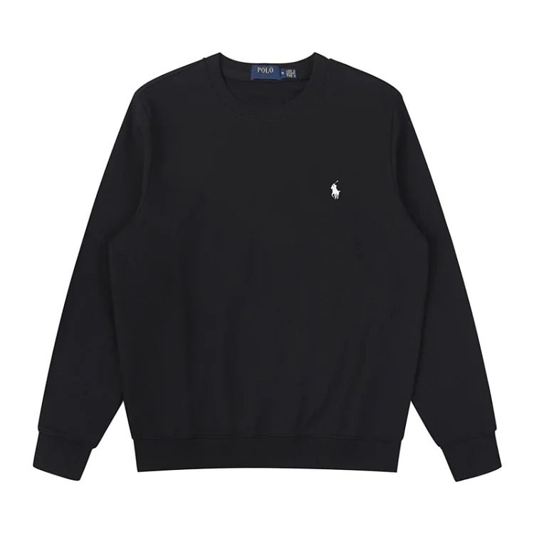 Ralph Lauren down long-sleeved sweatshirt men's loose casual top bottoming shirt