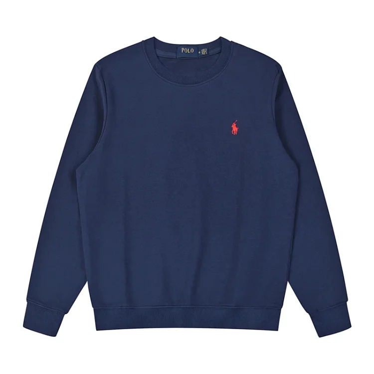 Ralph Lauren down long-sleeved sweatshirt men's loose casual top bottoming shirt