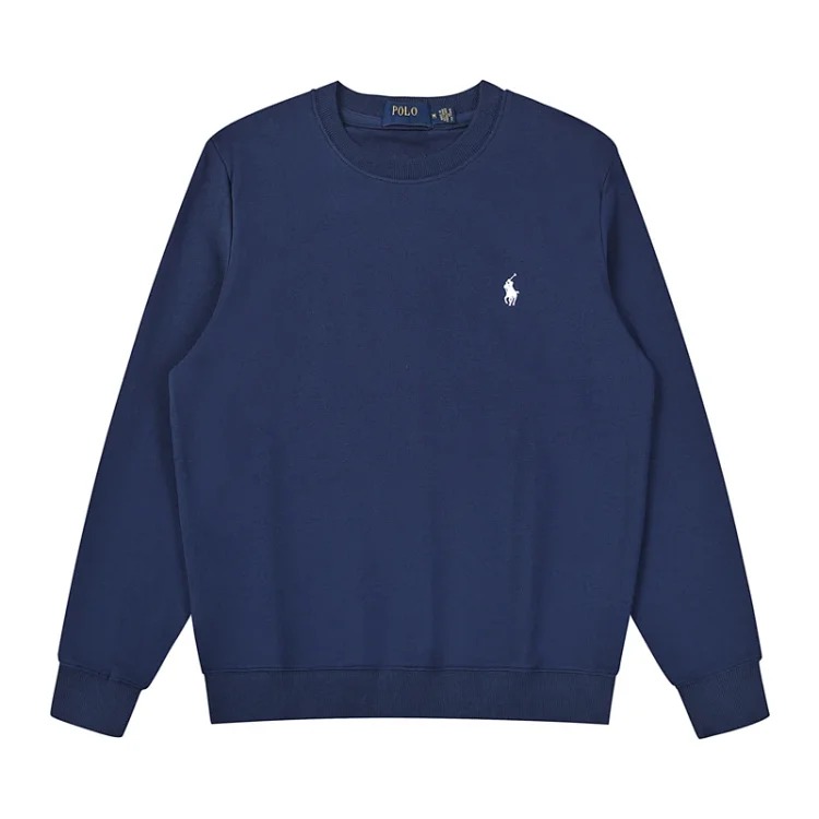 Ralph Lauren down long-sleeved sweatshirt men's loose casual top bottoming shirt
