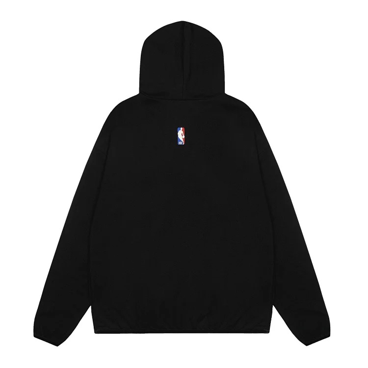 Fear of God FOG multi-line ESSE joint N-BA three-dimensional silicone plus velvet loose hoodie set image 5