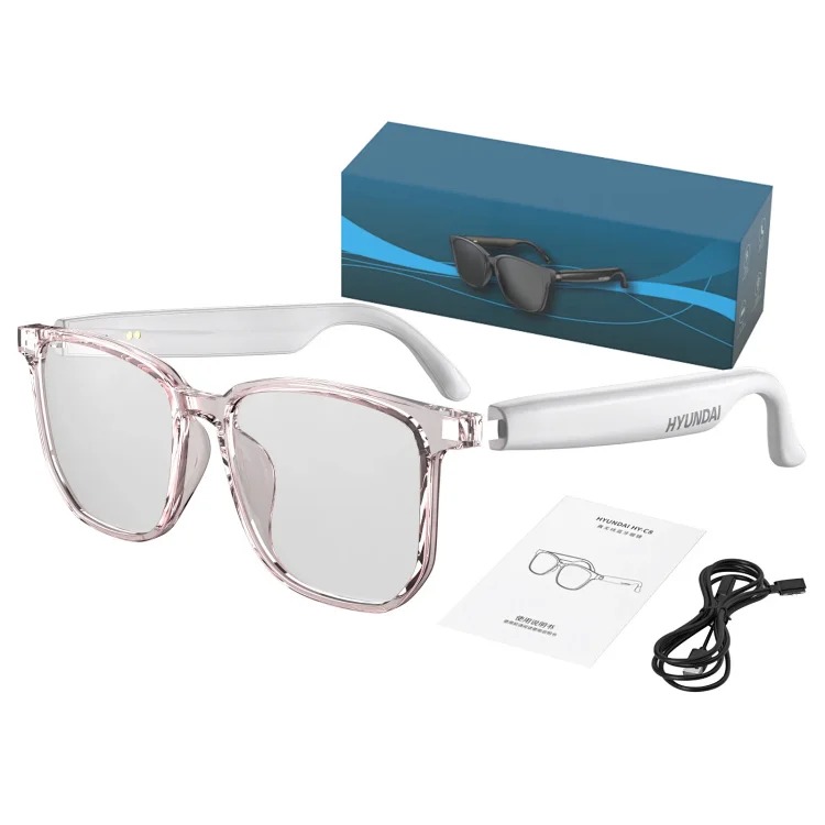 HYUNDAI modern HY-C8 smart AI translation glasses and headphones simultaneous interpretation of 144 languages ​​for real-time conferences