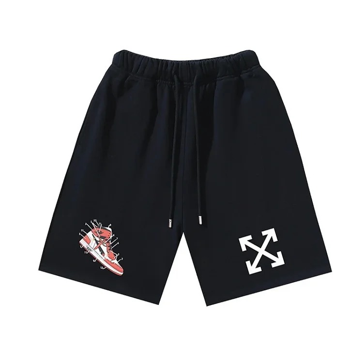 Off White OFF-WHITE plus size quarter pants