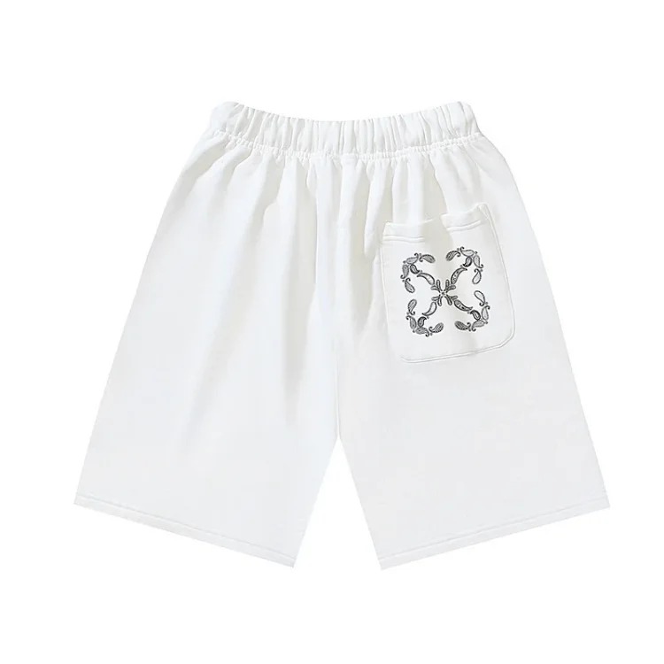 Off White OFF-WHITE plus size quarter pants
