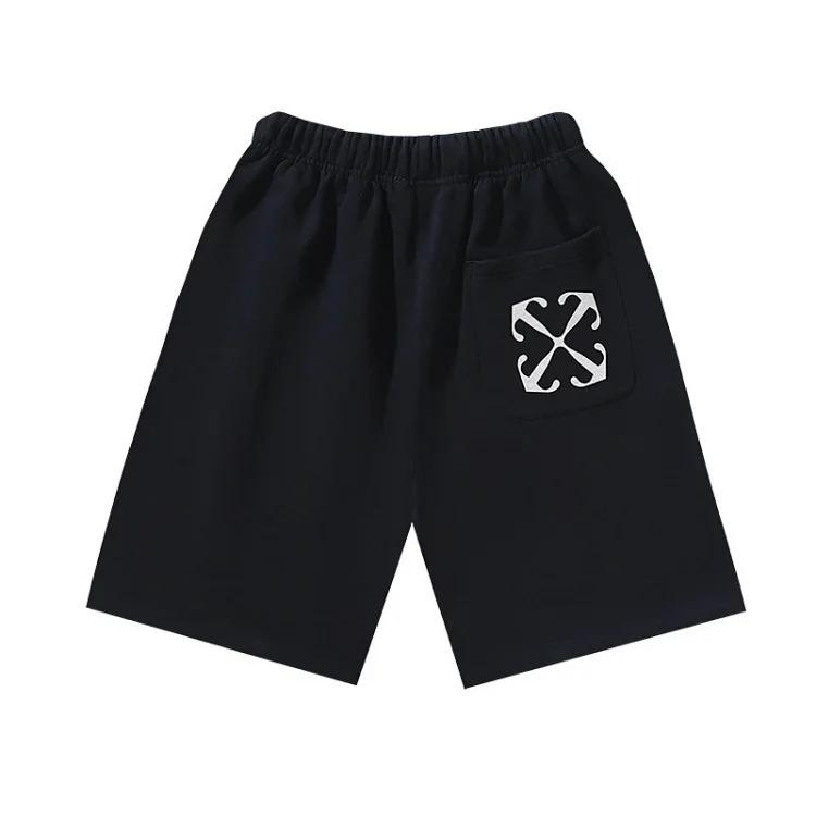 Off White OFF-WHITE plus size quarter pants