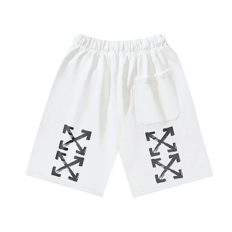 Off White OFF-WHITE plus size quarter pants
