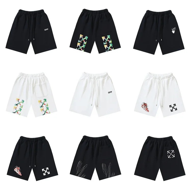 Off White OFF-WHITE plus size quarter pants