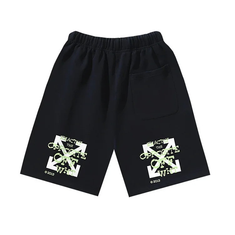 Off White OFF-WHITE plus size quarter pants