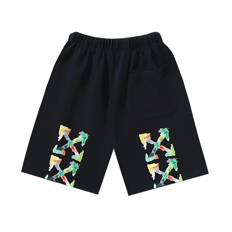 Off White OFF-WHITE plus size quarter pants