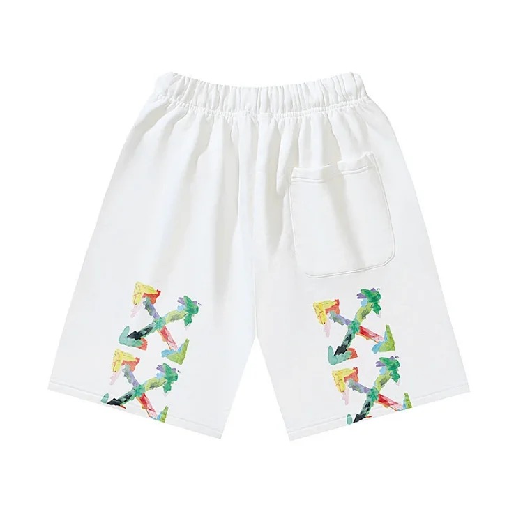 Off White OFF-WHITE plus size quarter pants
