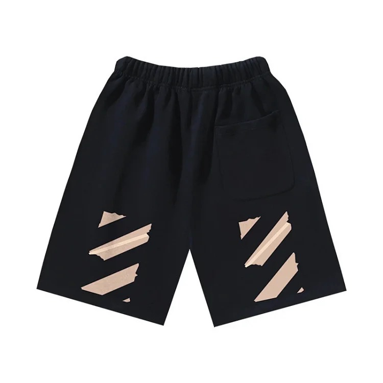 Off White OFF-WHITE plus size quarter pants