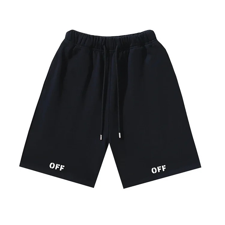 Off White OFF-WHITE plus size quarter pants