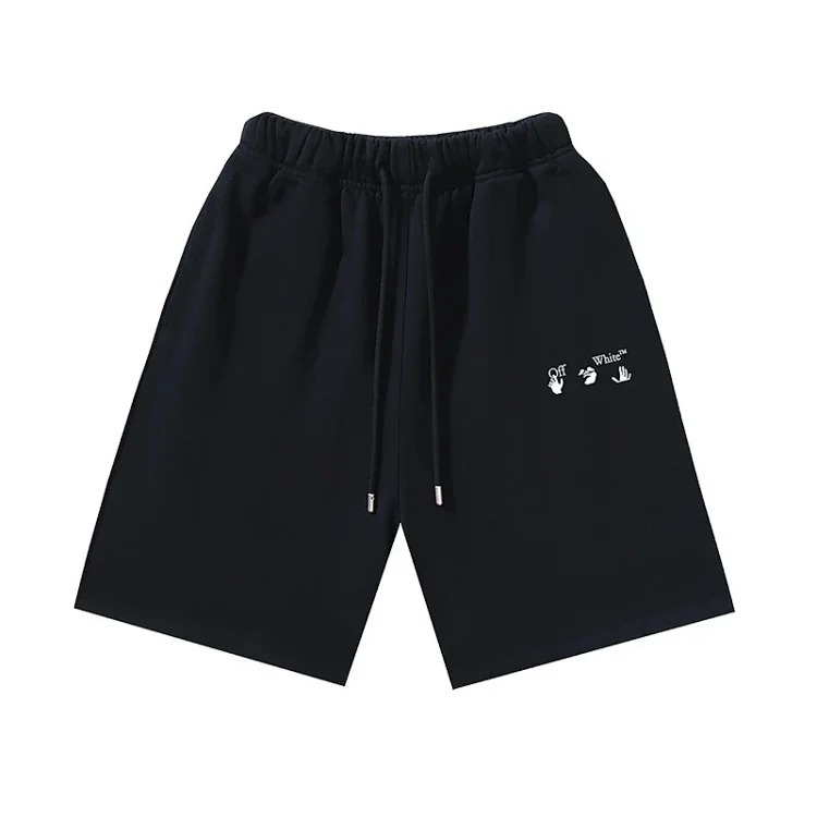 Off White OFF-WHITE plus size quarter pants