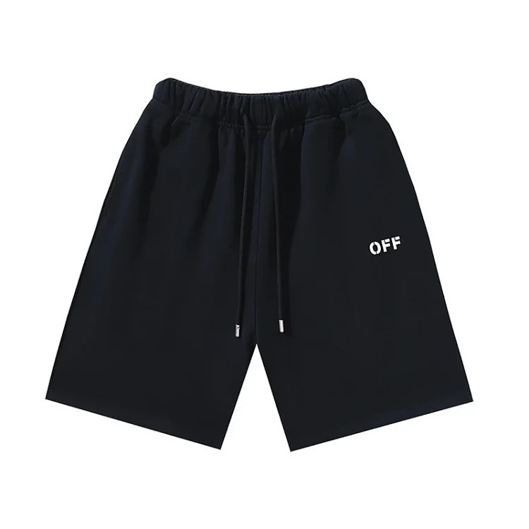Off White OFF-WHITE plus size quarter pants