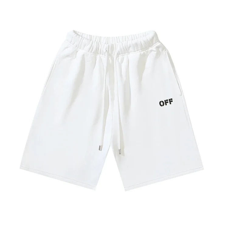 Off White OFF-WHITE plus size quarter pants