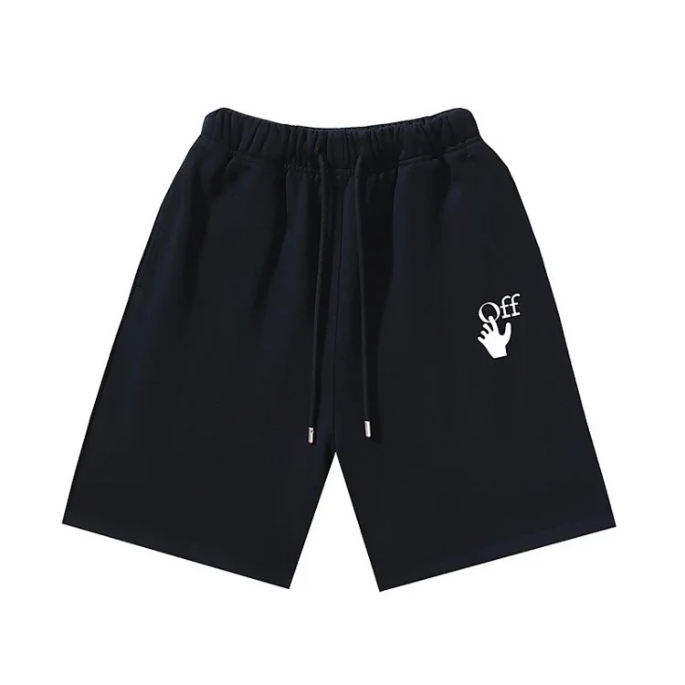 Off White OFF-WHITE plus size quarter pants