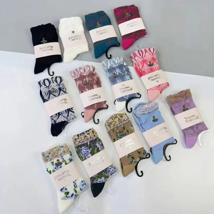 Vivienne Westwood embroidered vintage stockings