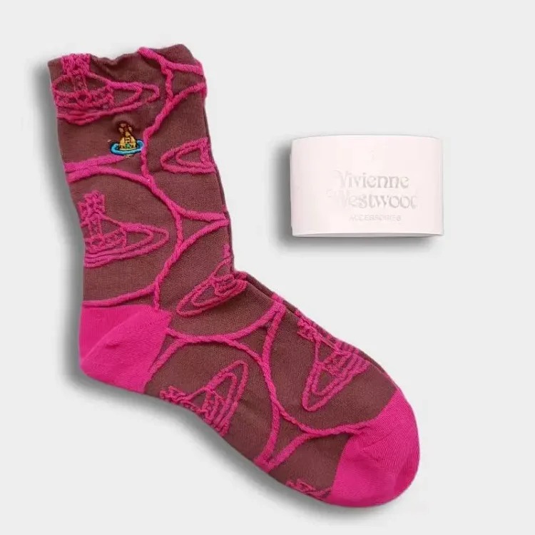 Vivienne Westwood embroidered vintage stockings image 5