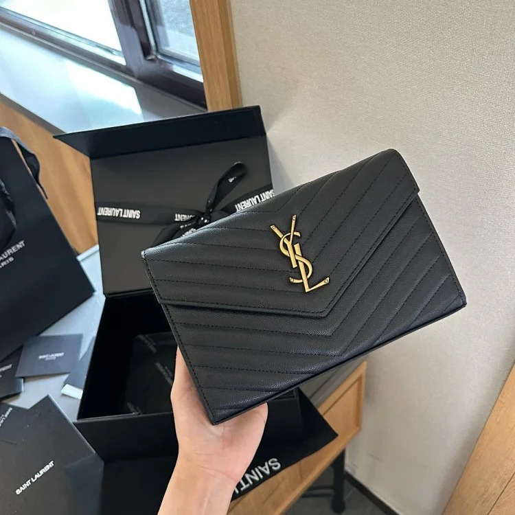 "Folding gift box➕airplane box packaging" YS premium caviar envelope bag 23cm