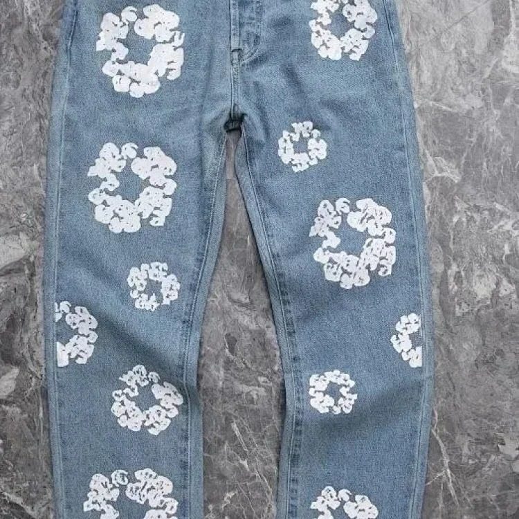 B254 ¥170 high-end jeans (no refunds or exchanges unless there are quality issues) image 4
