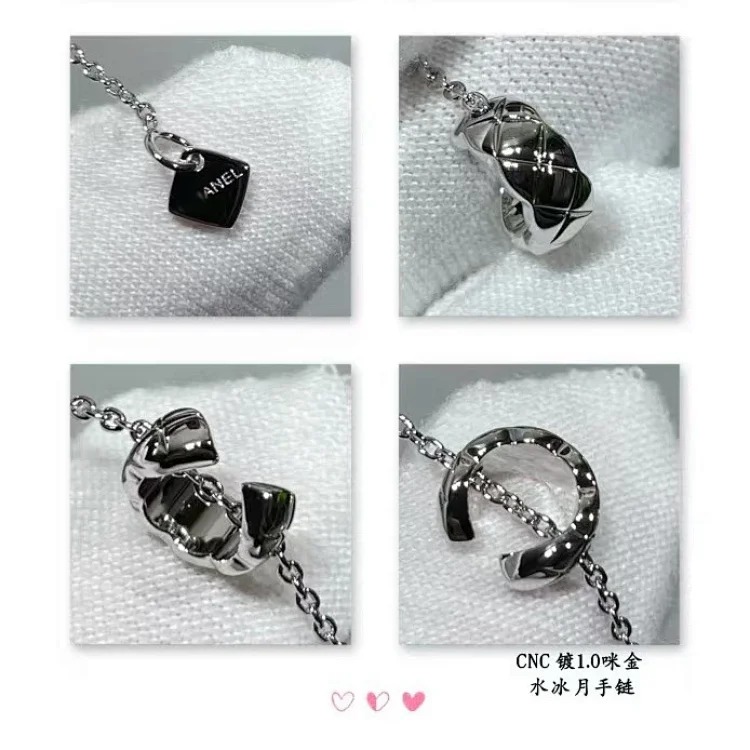 Xiaoxiangfeng V Gold Water Bingyue Bracelet Elegant Coco Diamond Pattern Hand Decoration CNC Seiko Live Supply Chain