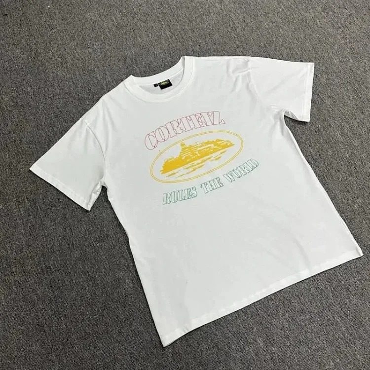 CORTEIZ round neck casual loose half sleeves for men and women image 5