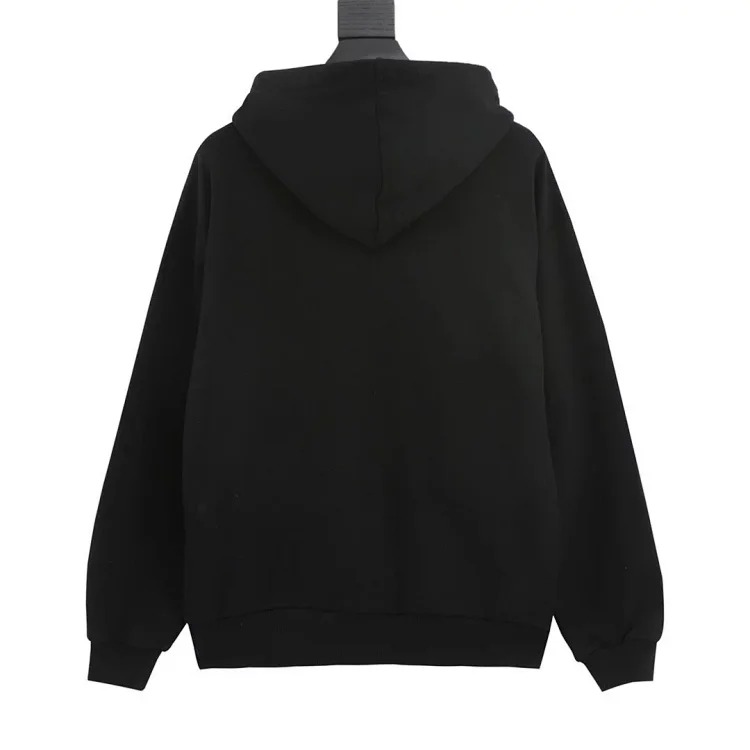Y806ce zipper hooded sweatshirt.