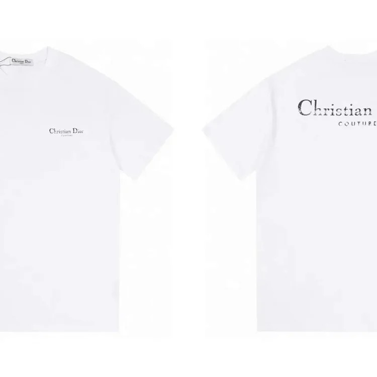 Djia spring and summer letter logo printed short-sleeved 240g double yarn fabric short-sleeved T-shirt for men and women(pic12) Djia spring and summer letter logo printed short-sleeved 240g double yarn fabric short-sleeved T-shirt for men and women