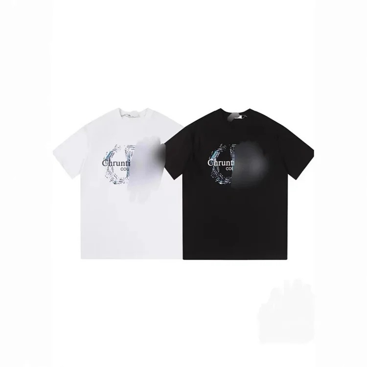 Djia spring and summer letter logo printed short-sleeved 240g double yarn fabric short-sleeved T-shirt for men and women(pic20) Djia spring and summer letter logo printed short-sleeved 240g double yarn fabric short-sleeved T-shirt for men and women