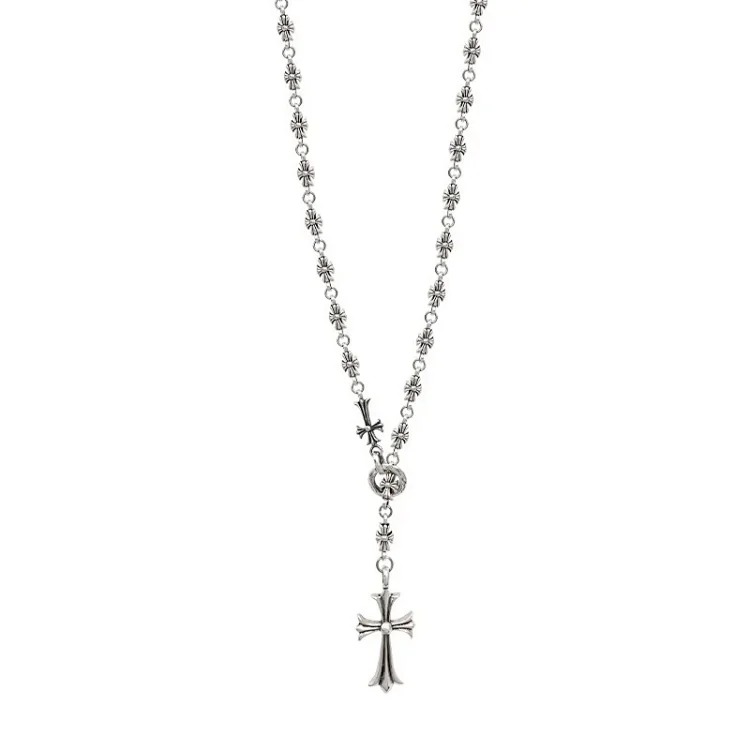Chrome Hearts Necklace Street Hip-Hop Trendy Brand Cross Pendant