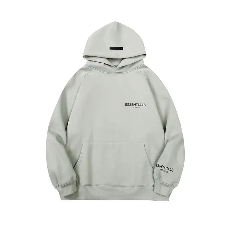 Hooded sweatshirt/sweatpants for men and women, 1:1 original pure cotton material image 2