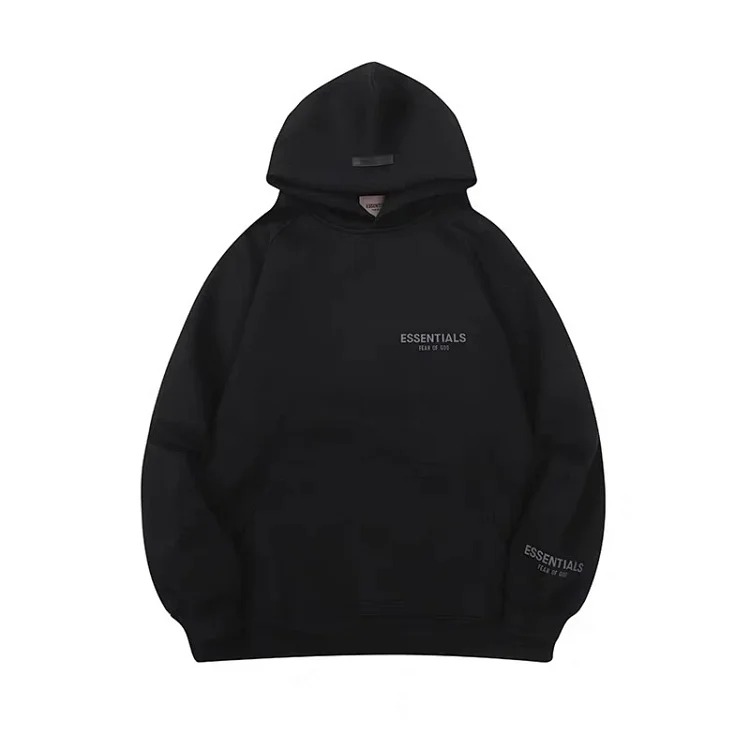 Hooded sweatshirt/sweatpants for men and women, 1:1 original pure cotton material image 3